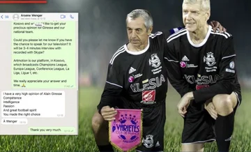 Arsene Wenger sagt, Giresse ist die richtige Wahl für Kosovo
