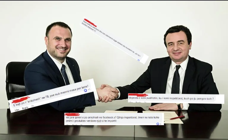 Les gens qui ont traité avec le chef du cabinet de Kurt, il a blâmé les gouvernements passés en cas de hausse des prix