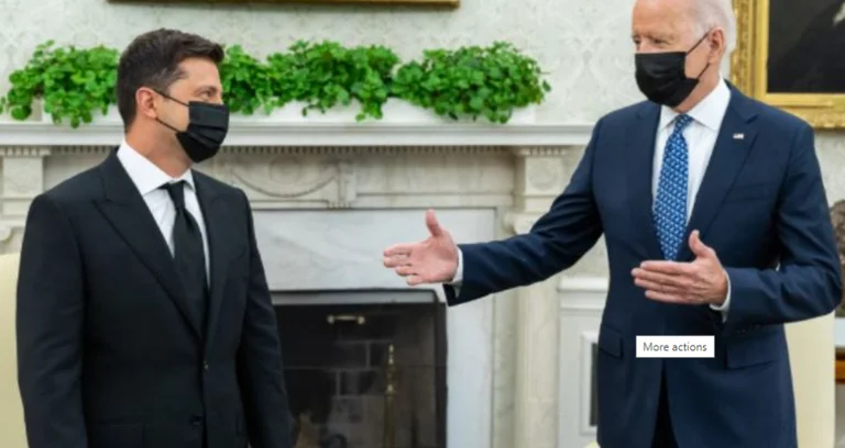 Zelensky agradece a Biden por detener las importaciones rusas