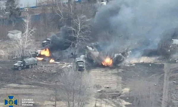 Through mobile phones, Ukrainians send their military coordinates to the Russians, the Russians destroy it