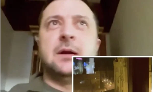 Zelenskiy posts vidéo de Kiev: Je vais rester, je n'ai peur de personne