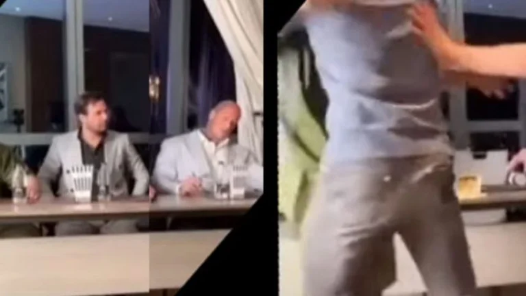 Hulkun iranian e “lëshojnë nervat”, në takimin e dytë me “njeriun më të frikshëm në planet” përplas tavolinën dhe kërkon duel