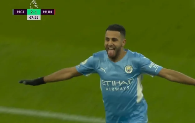 Mahrez e tronditë United, i shënon gol të bukur