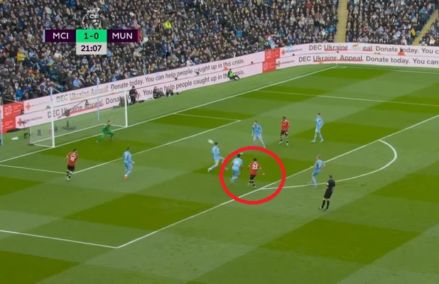 Sancho, ky djalë nuk është normal, ia “çmonton” portën Man Cityt me një goditje precize