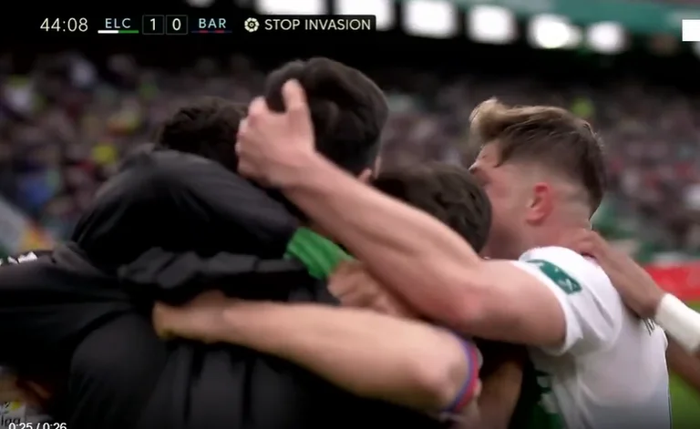 Barcelona kërkah, goli i lojtarit të Elche nuk do koment fare