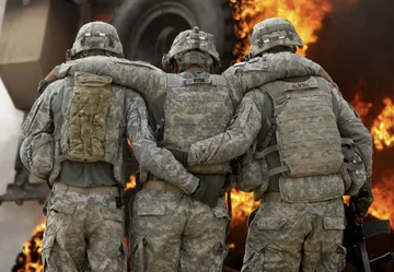 Why are soldiers so good in bed?