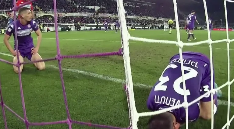 Juventusi me një gol të vetëm arrin ta mposht Fiorentinën, i afrohet finales së Kupës së Italisë