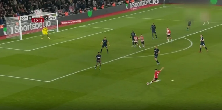 Magji, magji, magji nga lojtari i Southamptonit – Ky gol nuk do koment fare, vetëm duhet shikuar tre herë