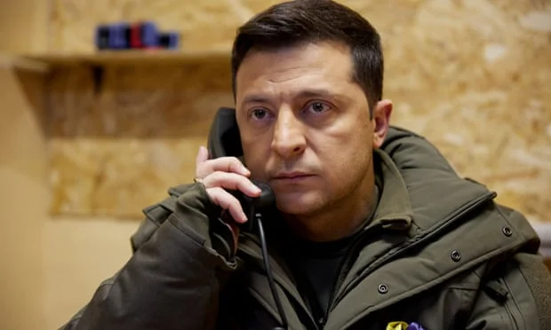 Telephone: Zelensky's strongest weapon by Kievi surrounded by 16 of the world's most powerful leaders called them apart on Saturday