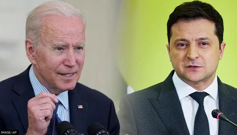 Ukrainischer Präsident spricht mit Biden: Wir diskutierten Sanktionen, Schutz einer Koalition gegen den Krieg