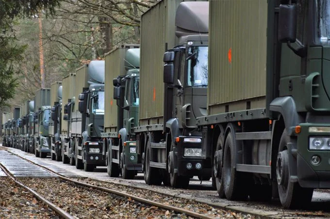 Ukraine is also arming itself from Poland, convoy arrives there
