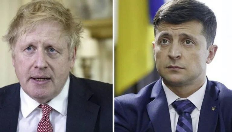 Zelensky parla con Johnson: Abbiamo bisogno del supporto dei nostri alleati