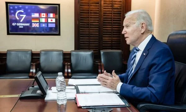 President Biden speaks after meeting with G7 leaders: We agreed to move forward with devastating sanctions packages