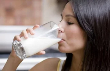 Warme Milch vor Schlafen
