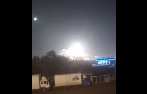 erste Bilder von Russlands Angriff auf die Ukraine