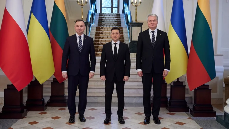Ucraina, Polonia e Lituania insieme: Il futuro si muove qui.