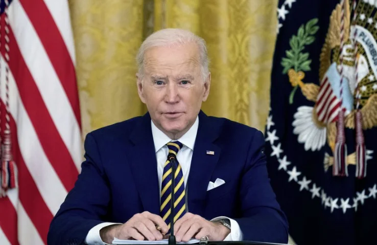 Estados Unidos castiga a Rusia, Biden comienza el discurso en la Casa Blanca