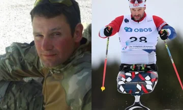 Held Soldat, der im Kosovo tätig ist, zielt auf Medaille im Winter Paralympade