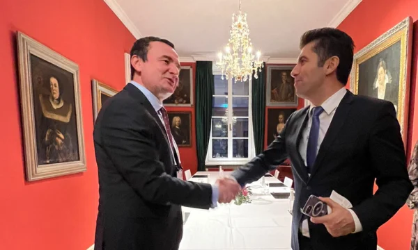 Kurti trifft sich mit bulgarischem Premierminister, was sie besprochen haben