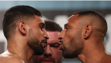Die ehemaligen Weltmeister sehen sich heute Abend, Khan-Brook