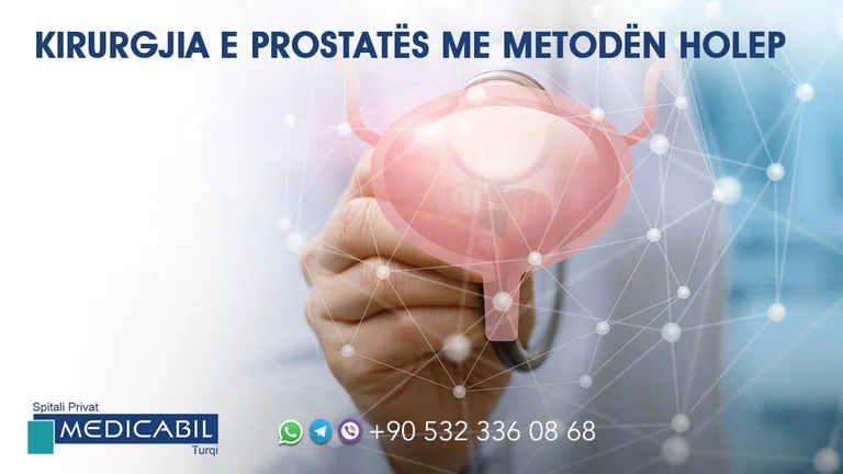 Chirurgie prostatique avec la méthode HLEP à l'hôpital médical privé