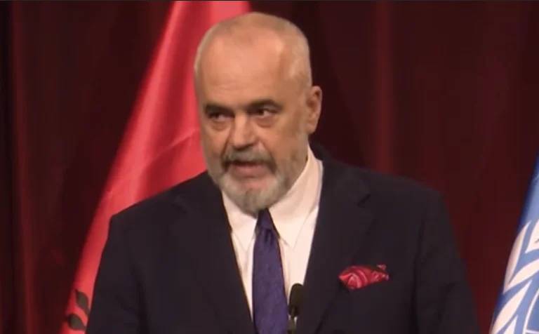 Kryeministri Edi Rama mban fjalim në OKB: Me sytë nga drita