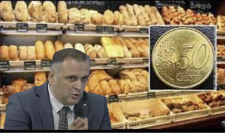 Sorprese VV Bajqinovci: pane non è costoso, compro 35-40 centesimi.