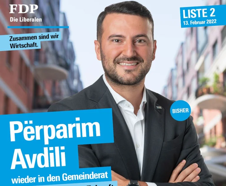 Përparim Avdili siguron mandatin e dytë në Parlamentin e Cyrihut
