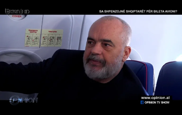 Rama jep intervistë nga aeroplani: Aeroporti i Vlorës mund të jetë më i madh se i Tiranës