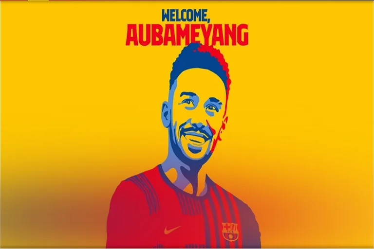 Zyrtare: Aubameyang është lojtari më i ri i Barcelonës
