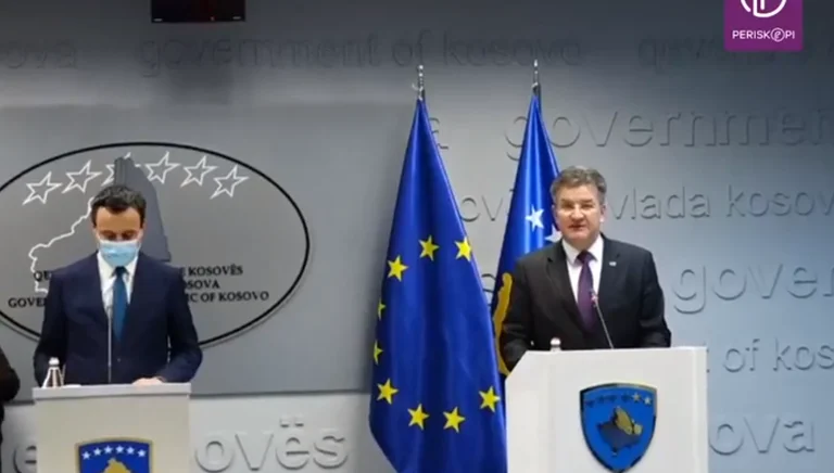 Lajcak: Cette visite est le message que l'UE, les États-Unis travaillent ensemble pour le Kosovo, le dialogue
