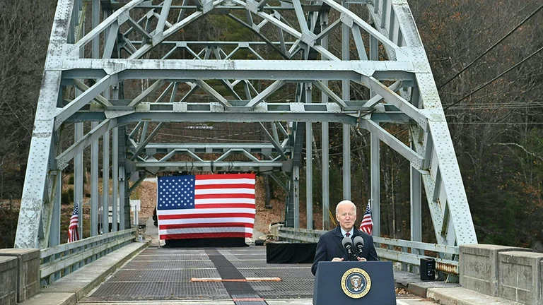 Bridge Breaks in Pennsylvania Before Biden Visit