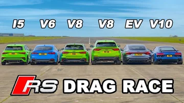 ¿Sabes cuál es el Audi RS más rápido?