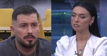 Angel-Donald: Tu es tout aussi faux devant la maison de Big Brother Vip.