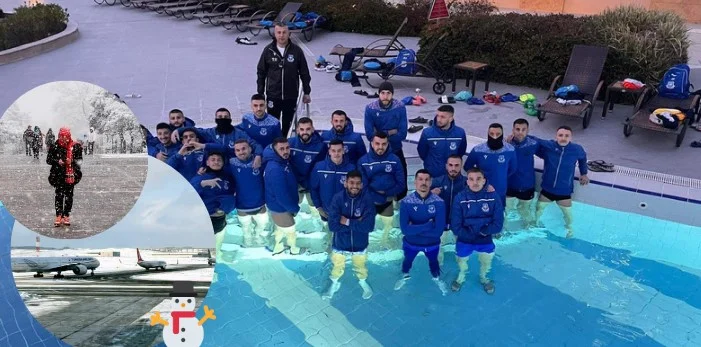 Batatina d'Antalya, où il a neige après 29 ans: Avec ce temps, je crois que les matchs de la Coupe seront reportés
