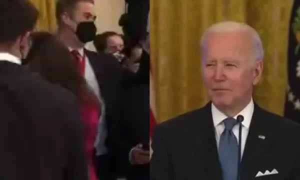 Forgets the microphone on, Biden sounds heavily insulting a journalist