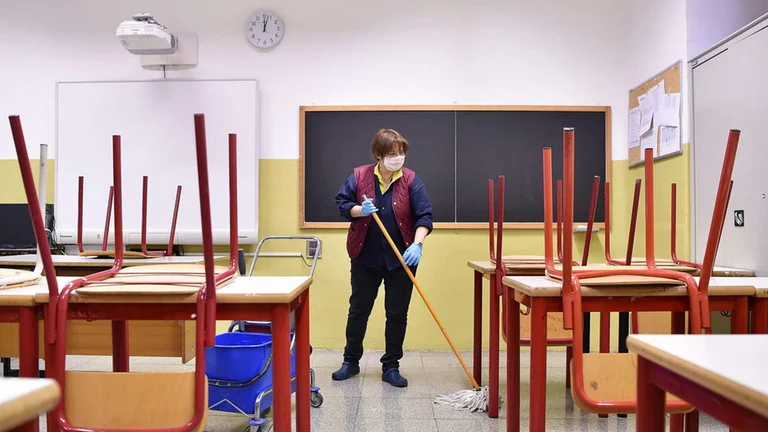 Students are getting infected, 27 schools are going online.