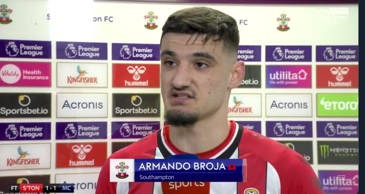Como espectacular y desafortunado. Broya da su veredicto después de detener a Man City con una corbata