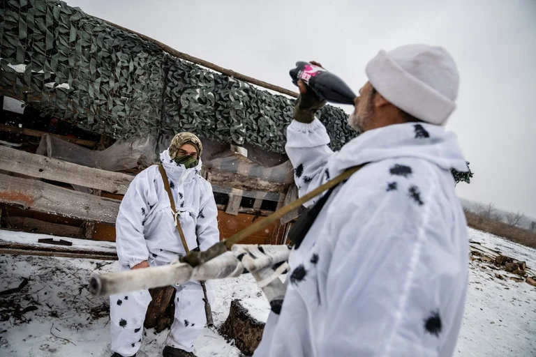 Les soldats sont sûrs que la guerre va commencer, photo de la frontière ukrainienne Russie