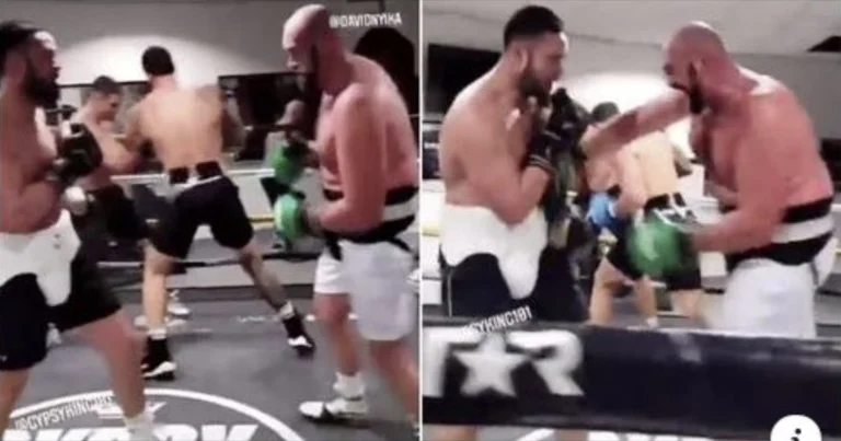 Les fans de boxe s'inquiètent pour Tyson Fury après que ces images aient été publiées par les foreuses.
