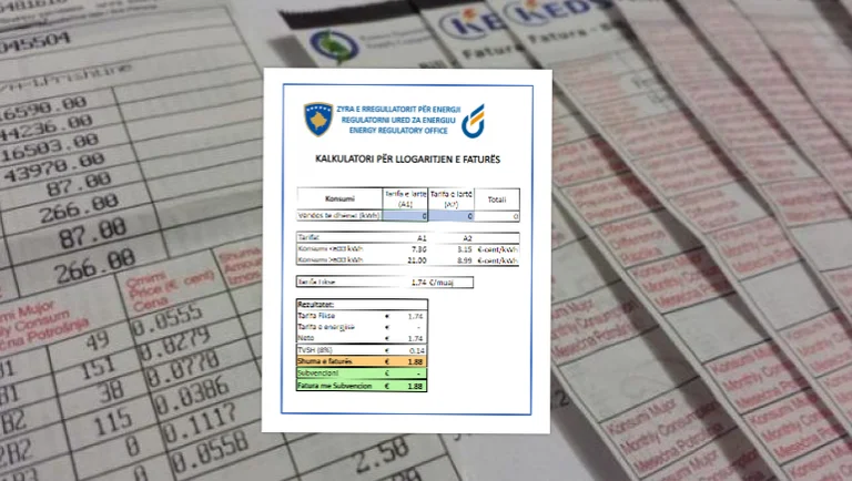 New tariffs: You can calculate the electricity bill.