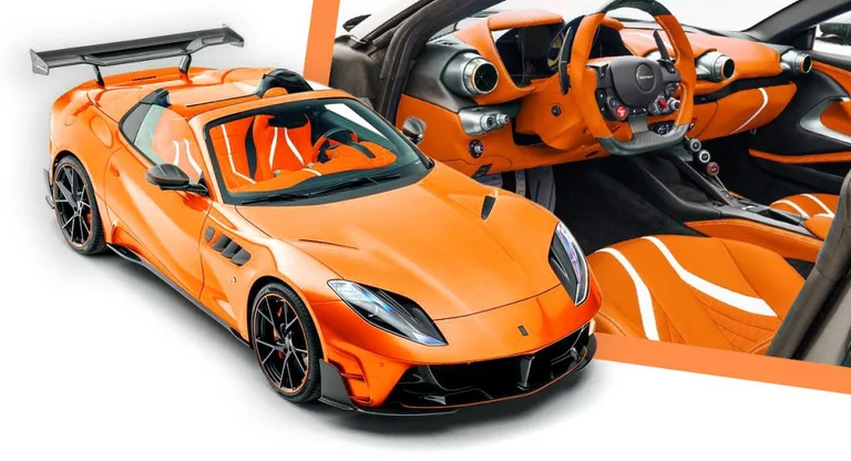 Have you seen the Mansory Ferrari model 812 GTS Stallone?