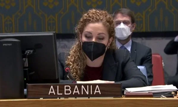 Albanian Minister at UN Talks About Rape, Murder of Women During War in Kosovo