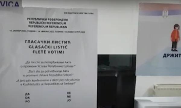 Les Albanais de Presevo ont boycotté le vote référendaire, autant qu'ils ont voté