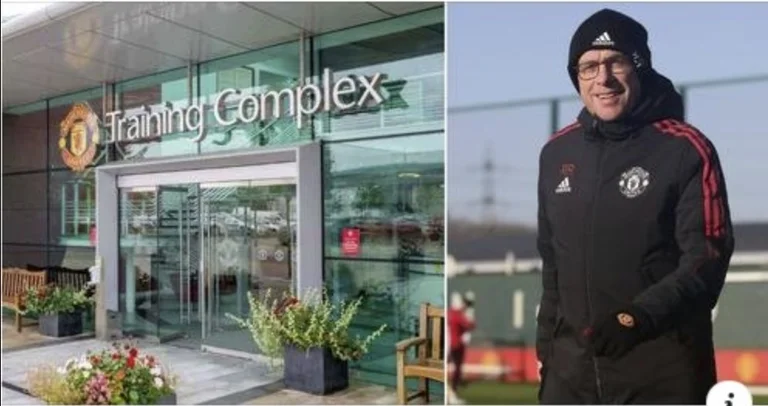 Rangnick ging zum Man United Trainingszentrum, vergaß, dass er sein Team einen Tag abgab.