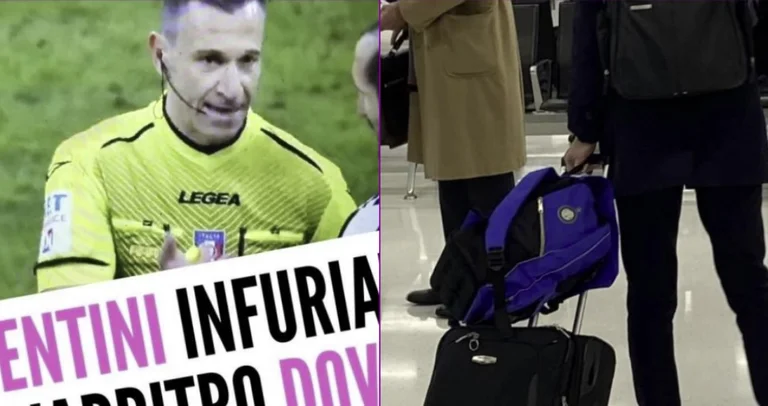 Pena controversa: Il giudice scandalizza con la borsa dell'Inter all'aeroporto