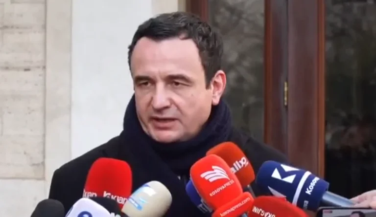 Kurti après avoir rencontré QUINT : Je vais au bureau, je dois convoquer une audience d'urgence de l'Assemblée.