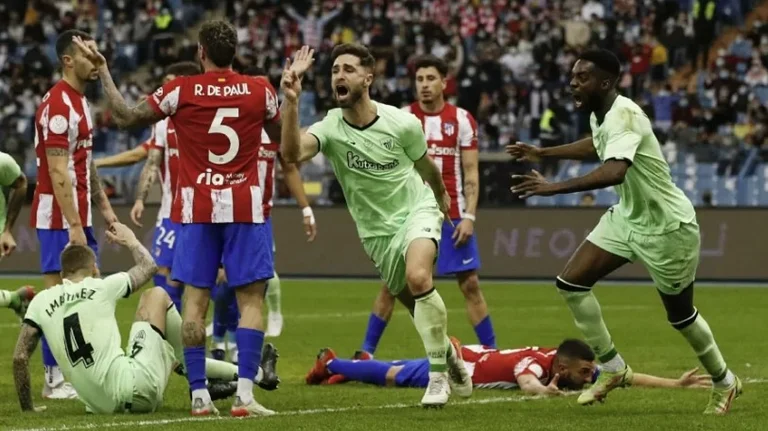 Athletic Bilbao joue la finale Supercup contre le Real Madrid après avoir battu Atl Madrid ce soir