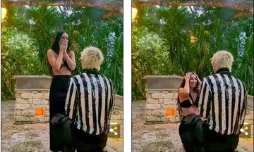 Megan Fox et Machine Gun Kelly sont invités, la vidéo de la proposition devient virale