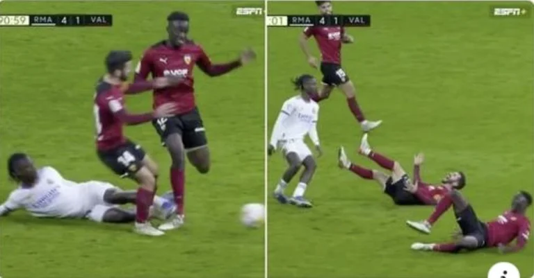 Avec une pierre de deux oiseaux : Forget Ramos, Camavinga est encore plus brutale pour intervenir dans deux adversaires